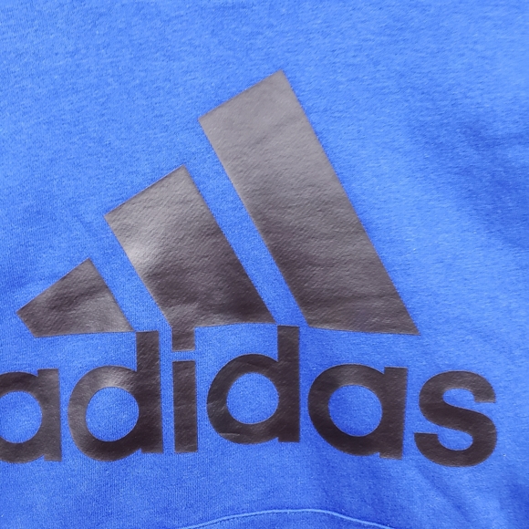 Adidas NWT hooded sweatshirt with large logo - Picture 4 of 6